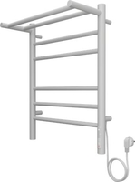 Полотенцесушитель TERMINUS Аврора П6 450x600 (с полкой, quick touch, КС 9003) - фото
