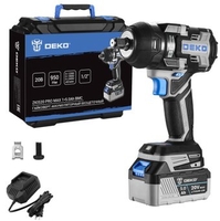 Гайковерт Deko ZKIS20 Pro Max 083-1089 (с 1-им АКБ, кейс) - фото
