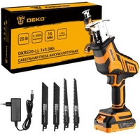 Сабельная пила Deko DKRS20-Li 083-1059 (с 1-им АКБ) - фото