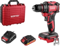 Дрель-шуруповерт Wortex BD 2025 DLi ALL1 1329835 (с 1-им АКБ, кейс) - фото