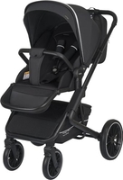 Коляска прогулочная «книга» Indigo Tatum (черный) - фото