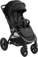 Коляска прогулочная «книга» Sweet Baby Egoista Air (черный) - фото