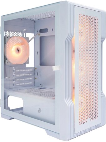 Корпус 1stPlayer Trilobite T3 ARGB T3-WH-4F7-W - фото