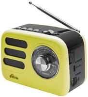 Радиоприемник Ritmix RPR-033 (лимонный) - фото