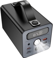 Внешний аккумулятор Hoco J138 60000mAh (черный) - фото