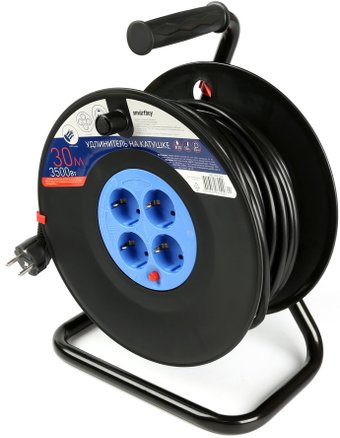 Удлинитель на катушке SmartBuy SBE-16-4-30-Z - фото