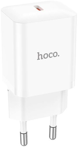 Сетевое зарядное Hoco N27 (белый) - фото