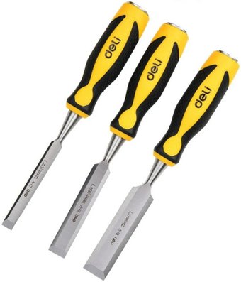 Набор стамесок Deli DL6203-ED1 (3 предмета) - фото