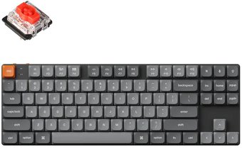Клавиатура Keychron K1 Max RGB K1M-H1-RU (Gateron Low Profile Red 2.0) - фото