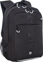 Школьный рюкзак Grizzly RB-556-4 (черный/белый) - фото