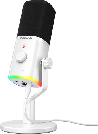 Проводной микрофон Maono PD100X (белый) - фото