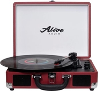 Виниловый проигрыватель Alive Audio Glam Cherry - фото