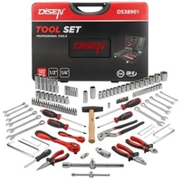 Универсальный набор инструментов Disen DS38901 (122 предмета) - фото