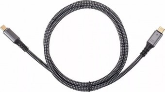 Кабель VCOM CU541M-1.2M USB4 - USB4 (1.2 м, черный) - фото