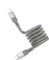Кабель Momax DC35L USB 3.2 Gen2 Type-C - USB 3.2 Gen2 Type-C (1 м, серый) - фото