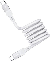 Кабель Momax DC35W USB 3.2 Gen2 Type-C - USB 3.2 Gen2 Type-C (1 м, белый) - фото