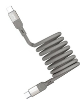 Кабель Momax DC36L USB 3.2 Gen2 Type-C - USB 3.2 Gen2 Type-C (2 м, серый) - фото