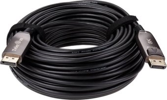 Кабель Telecom TCG2130-40M DisplayPort - DisplayPort (40 м, черный/коричневый) - фото