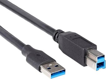 Кабель Telecom TUS710-1.8M USB 3 Type-A - USB 3 Type-B (1.8 м, черный) - фото