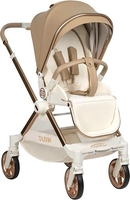 Коляска прогулочная «книга» Farfello Olivia (кварцевый песок) - фото