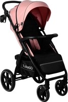 Коляска прогулочная «книга» Bubago Model Cross City BG 155-2 (розовый) - фото