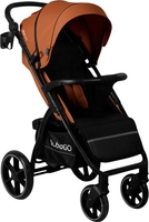 Коляска прогулочная «книга» Bubago Model Cross City BG 155-3 (кирпичный) - фото