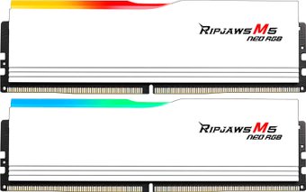 Оперативная память G.Skill Ripjaws M5 Neo RGB 2x16ГБ DDR5 6000 МГц F5-6000J3038F16GX2-RM5NRW - фото