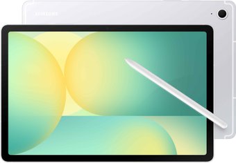 Планшет Samsung Galaxy Tab S10 FE 5G SM-X526 8GB/128GB (серебристый) - фото