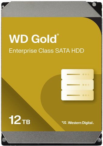 Жесткий диск WD Gold 12TB WD122KRYZ - фото