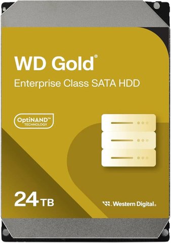Жесткий диск WD Gold 24TB WD242KRYZ - фото