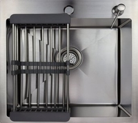 Кухонная мойка Berge 5045 premium Satin (сатин) - фото