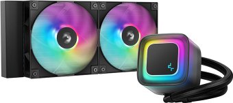 Система жидкостного охлаждения для процессора DeepCool LE240 V2 R-LE240-BKAMMC-G-2 - фото