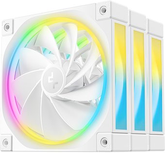 Комплект вентиляторов для корпуса DeepCool FL12R WH-3 IN 1 R-FL12R-WHAPN3-G - фото