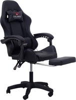 Игровое (геймерское) кресло Calviano 1584 (PU, черный) - фото