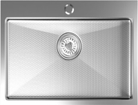 Кухонная мойка Berge 6050 Decor premium Satin (сатин) - фото