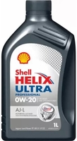 Моторное масло Shell Helix Ultra Professional AJ-L 0W-20 1л - фото