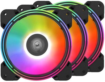 Комплект вентиляторов для корпуса ALSEYE Halo 4.0-B kit - фото