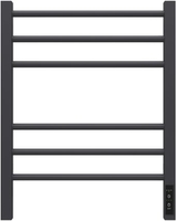 Полотенцесушитель Granula Квадро Сплит 50х60 (терморегулятор с таймером черный матовый) - фото