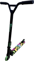 Трюковый самокат Ricos Zing JSCJ100S (черный/разноцветный) - фото