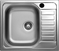 Кухонная мойка КромРус EC 296 RUS (чаша слева) - фото