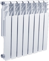 Алюминиевый радиатор SAS S500F2 (10 секций) - фото