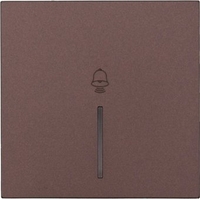 Кнопка для звонка Lezard Zima 704-7388-108QC (шоколад) - фото