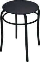 Табурет Ника 2 ТПР2/Ч (черный/матовый черный) - фото