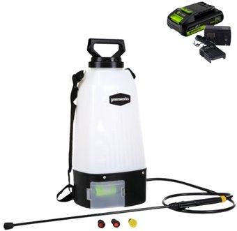 Аккумуляторный опрыскиватель Greenworks GSP1250K2 5300307UA (с АКБ) - фото