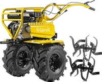 Мотоблок бензиновый Garvill MCP-427K-19 Extreme (колеса 19-7x8) - фото