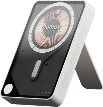 Внешний аккумулятор Momax 1-Power X Pro+ Magnetic Built-In USB-C IP132 10000mAh (белый) - фото