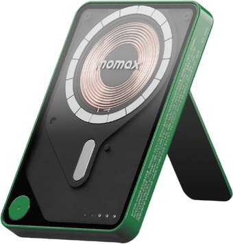 Внешний аккумулятор Momax 1-Power X Pro Magnetic Built-In USB-C IP131 5000mAh (зеленый) - фото