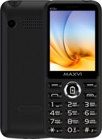 Телефон Maxvi K15c (черный) - фото