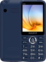 Телефон Maxvi K15c (синий) - фото