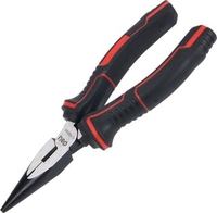 Длинногубцы Deli DL100206G (красный/черный) - фото